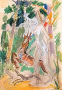 Zygmunt Waliszewski Diana on hunting Sweden oil painting artist